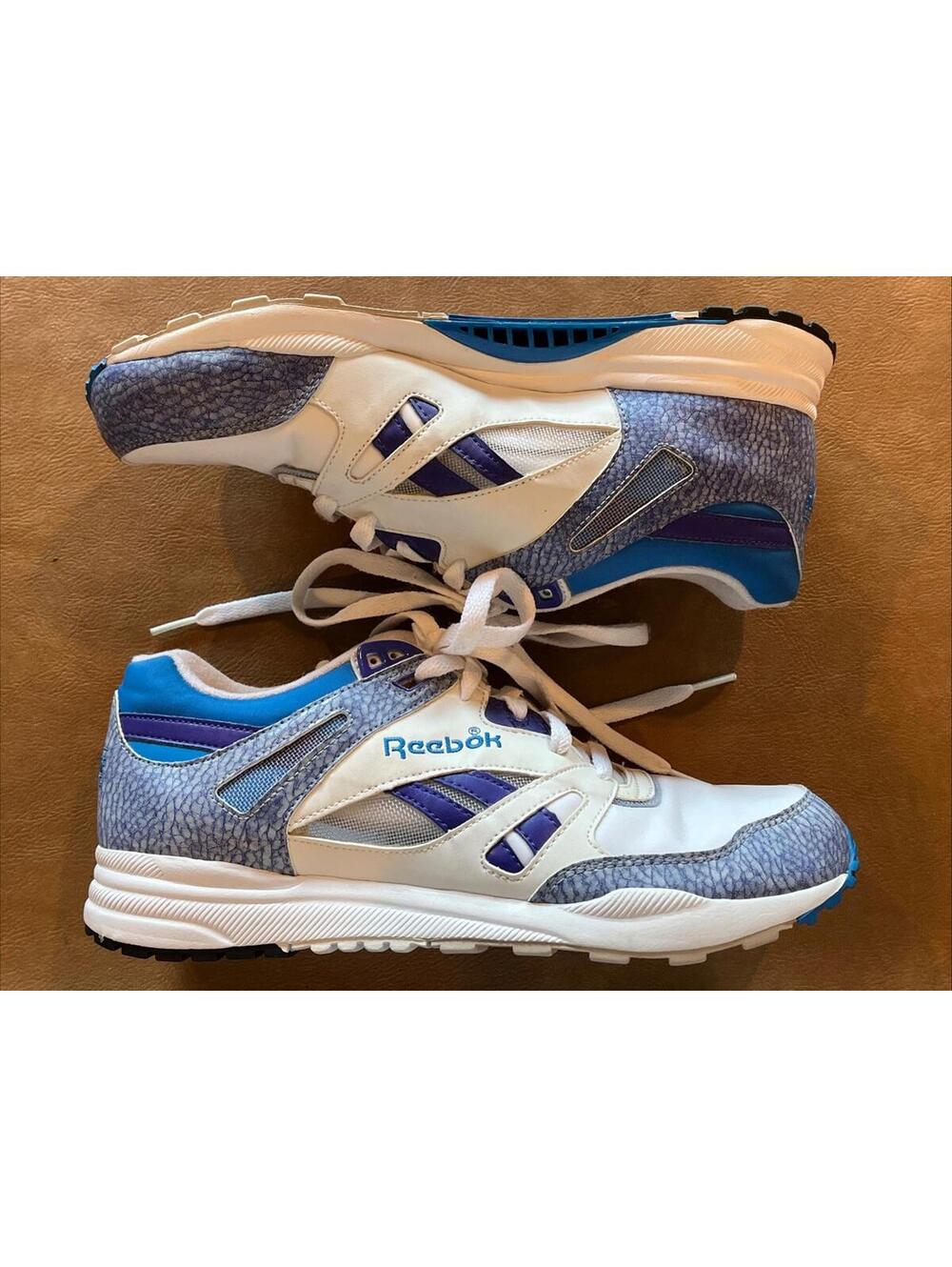 Reebok Ventilator HexaLite Sample Shoes (Men’s 9) White/Purple HTF